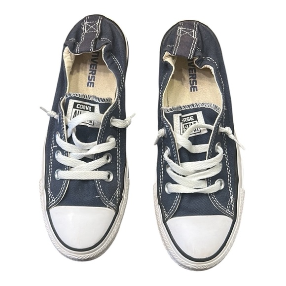 Converse Chuck Taylor Shoreline Slip On Sneakers Navy Blue Size 7 - Picture 2 of 9